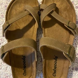 Out woods sandals Size 10